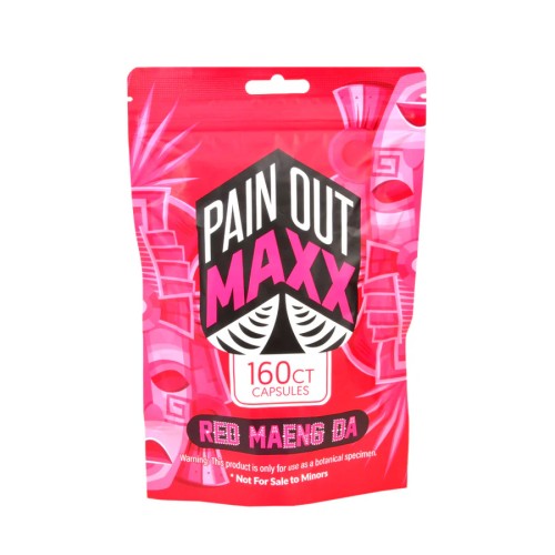 PAIN OUT MAXX 160CT CAPSULES- RED MAENG DA