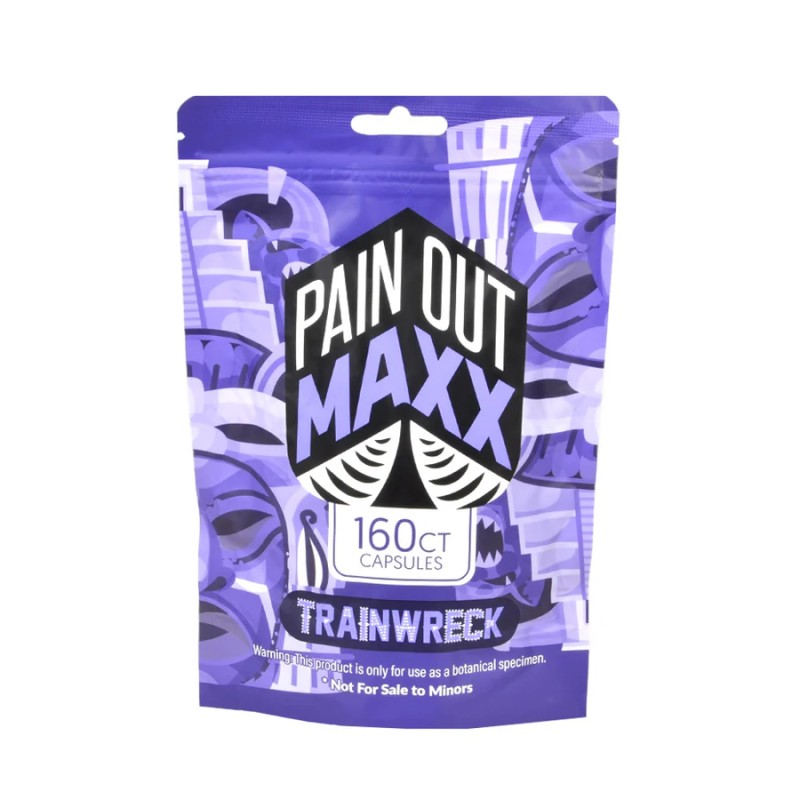 PAIN OUT MAXX 160CT CAPSULES- TRAINWRECK