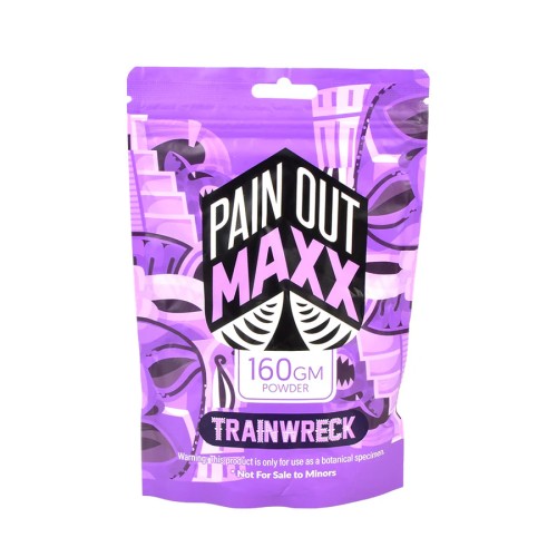 PAIN OUT MAXX 160G POWDER KRATOM- TRAINWRECK