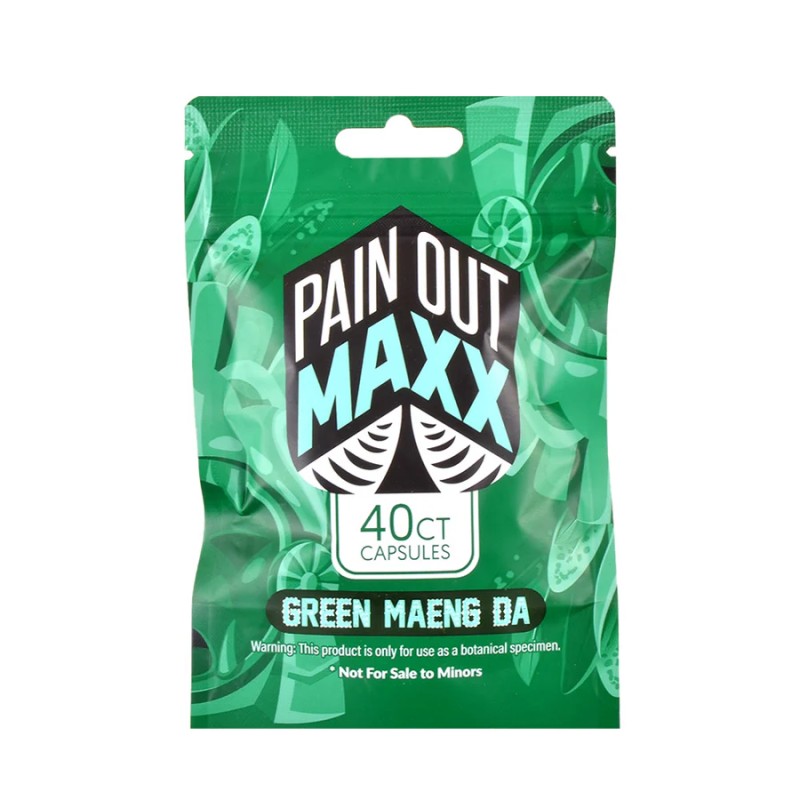 PAIN OUT MAXX 40CT CAPSULES- GREEN MAENG DA