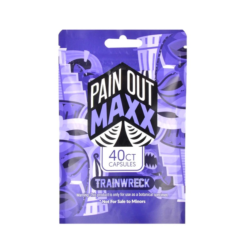 PAIN OUT MAXX 40CT CAPSULES- TRAINWRECK