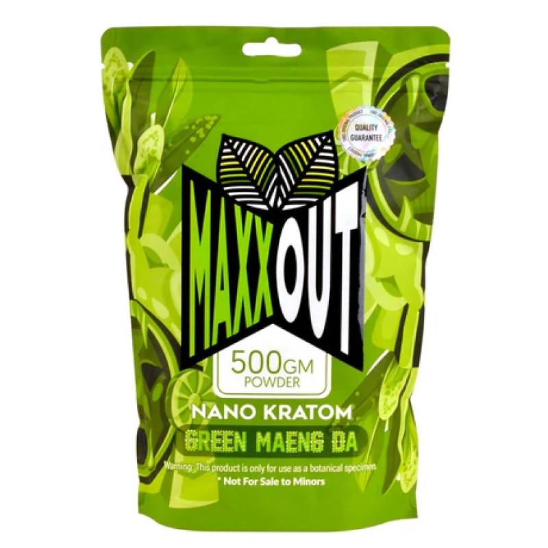 PAIN OUT MAXX 500G POWDER KRATOM- GREEN MAENG DA