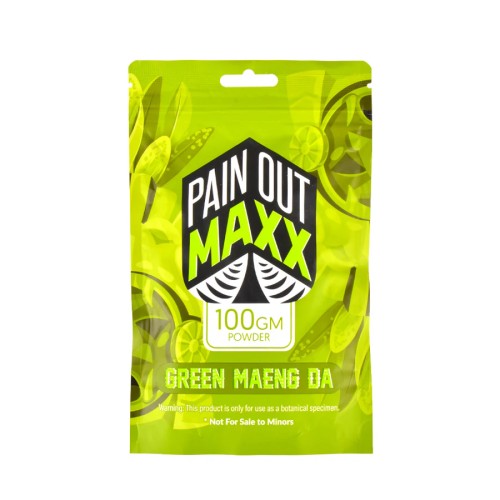PAIN OUT MAXX 100G POWDER KRATOM- GREEN MAENG DA