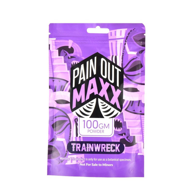 PAIN OUT MAXX 100G POWDER KRATOM- TRAINWRECK