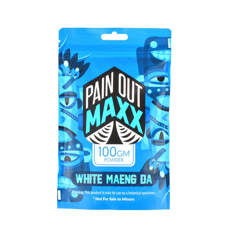 PAIN OUT MAXX 100G POWDER KRATOM- WHITE MAENG DA