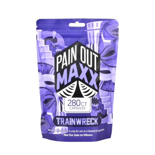 PAIN OUT MAXX 280CT CAPSULES- TRAINWRECK
