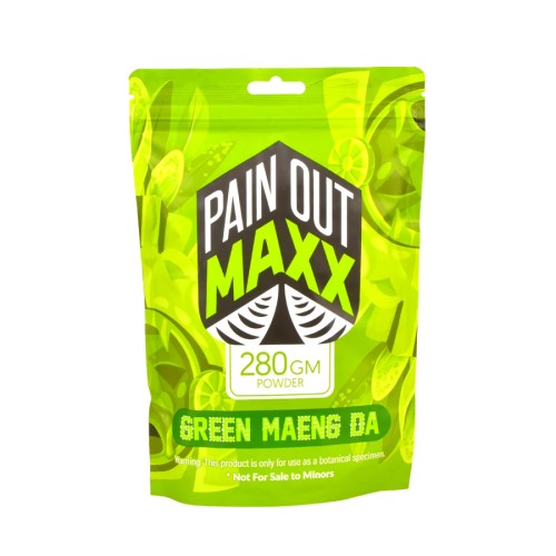 PAIN OUT MAXX 280G POWDER KRATOM- GREEN MAENG DA