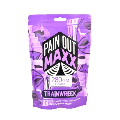 PAIN OUT MAXX 280G POWDER KRATOM- TRAINWRECK
