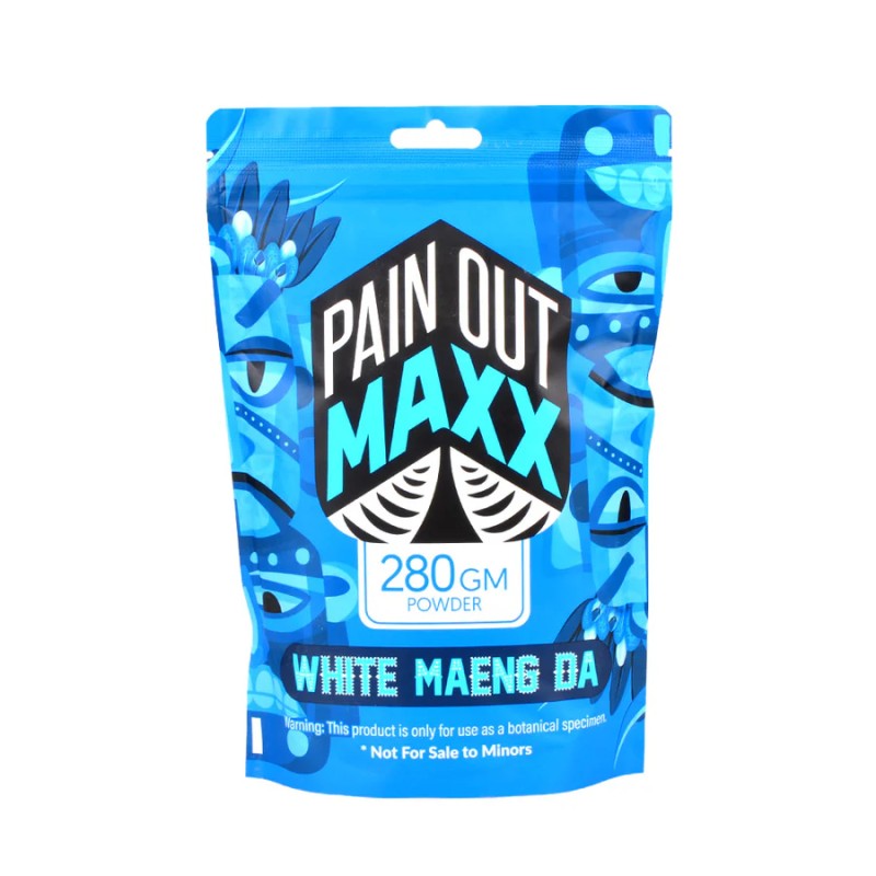 PAIN OUT MAXX 280G POWDER KRATOM- WHITE MAENG DA