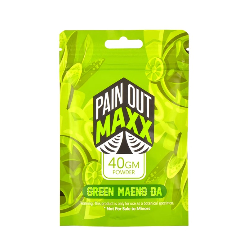 PAIN OUT MAXX 40G POWDER KRATOM- GREEN MAENG DA