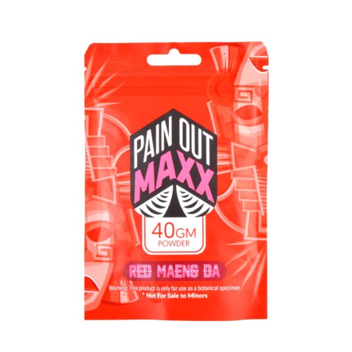 PAIN OUT MAXX 40G POWDER KRATOM- RED MAENG DA