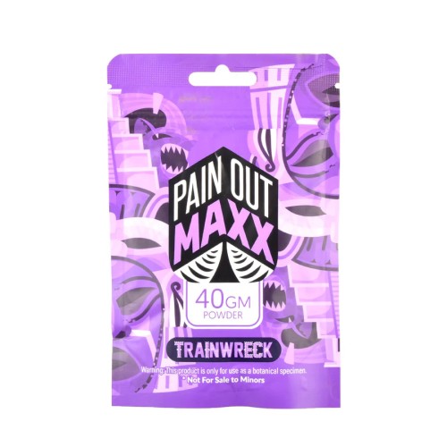 PAIN OUT MAXX 40G POWDER KRATOM- TRAINWRECK