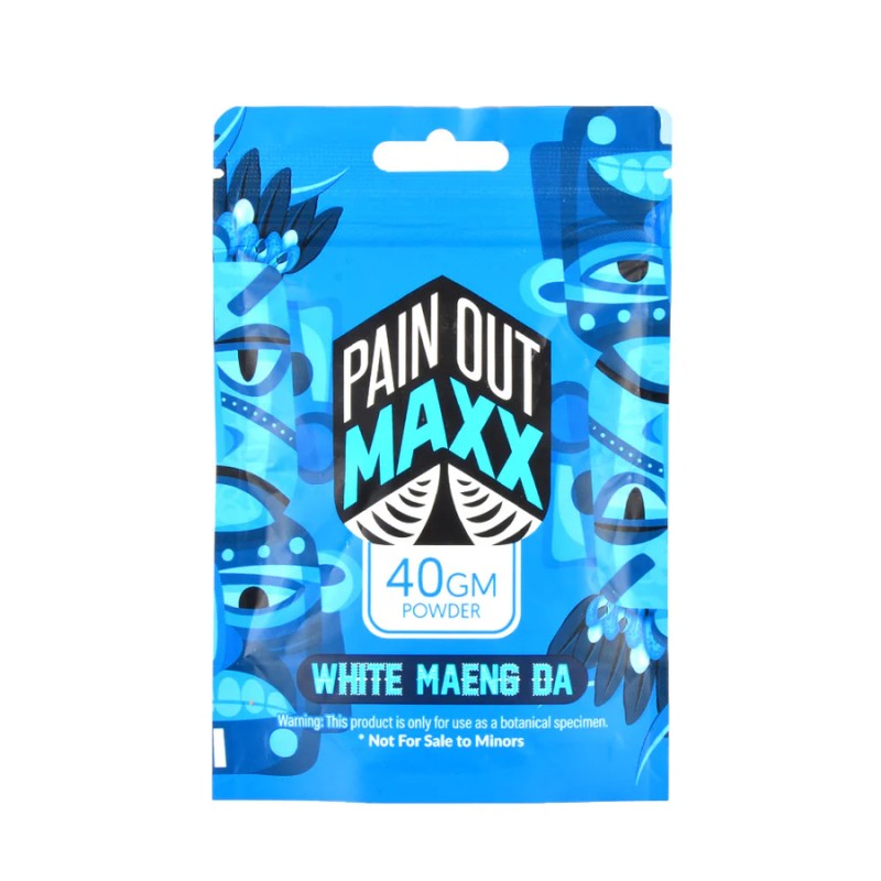 PAIN OUT MAXX 40G POWDER KRATOM- WHITE MAENG DA