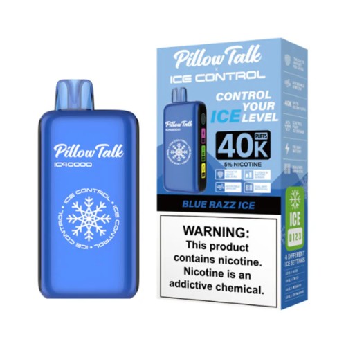 PILLOW TALK ICE CONTROL 40K 5PK- BLUE RAZZ ICE