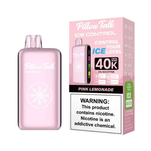 PILLOW TALK ICE CONTROL 40K 5PK- PINK LEMONADE