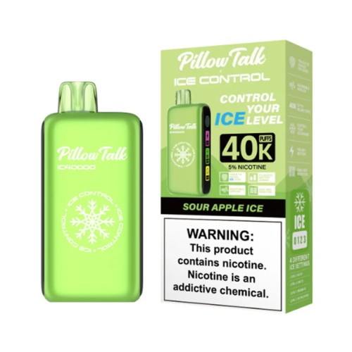PILLOW TALK ICE CONTROL 40K 5PK- SOUR APPLE ICE