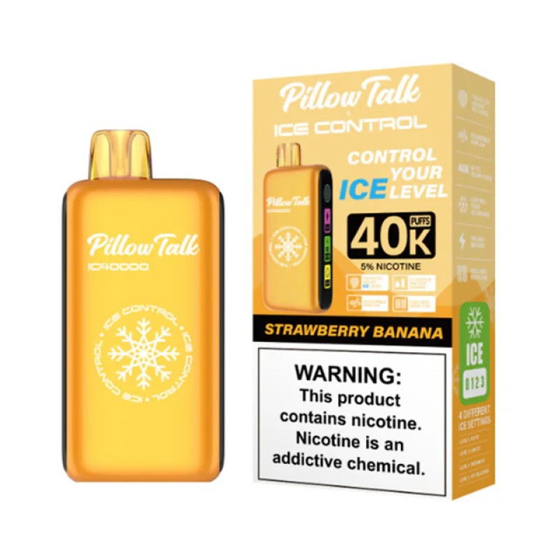 PILLOW TALK ICE CONTROL 40K 5PK- STRAWBERRY BANANA