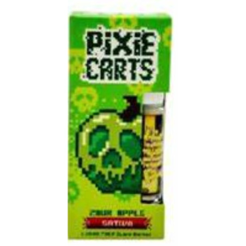 PIXIE CARTRIDGES THC-P BOOSTED LIVE BADDER - ZOUR APPLE (S)