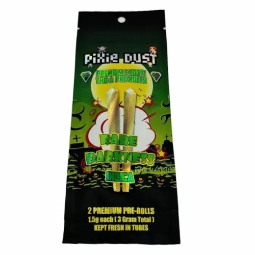 PIXIE DUST EXOTIC THCA 1.5G PRE ROLL- RARE DARKNESS (I)