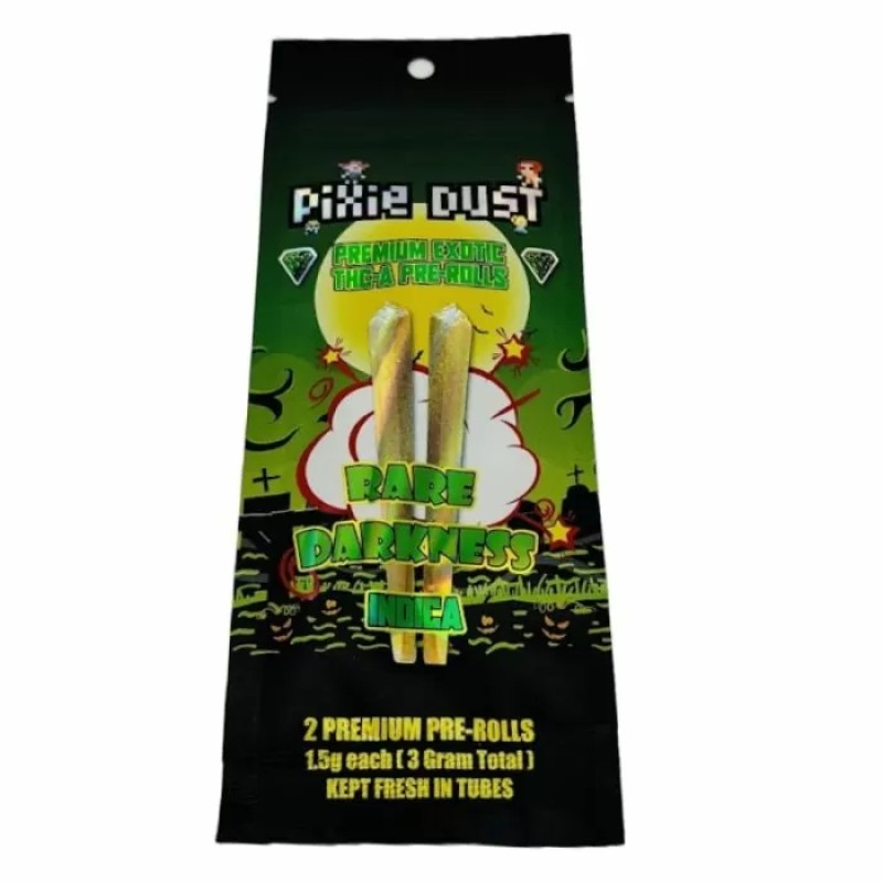 PIXIE DUST EXOTIC THCA 1.5G PRE ROLL- RARE DARKNESS (I)