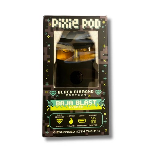 PIXIE POD 4G BLACK DIAMOND EDITION ENHANCED WITH THCP- BAJA BLAST (H)