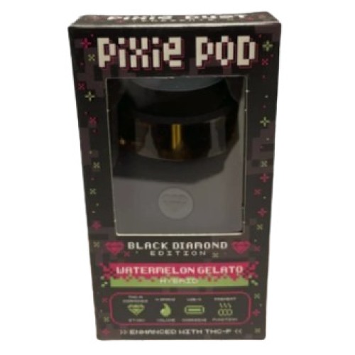 PIXIE POD 4G BLACK DIAMOND EDITION ENHANCED WITH THCP- WATERMELON GELATO (H)