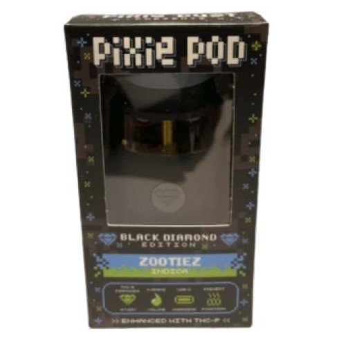 PIXIE POD 4G BLACK DIAMOND EDITION ENHANCED WITH THCP- ZOOTIEZ (I)