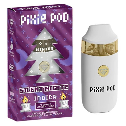 PIXIE POD 4G WINTER EDITION ENHANCED WITH THCP- SILENT NIGHTZ (I)