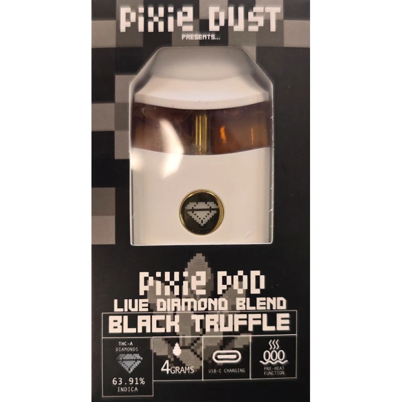 PIXIE PODS 4G 63.91% BLACK TRUFFLE INDICA