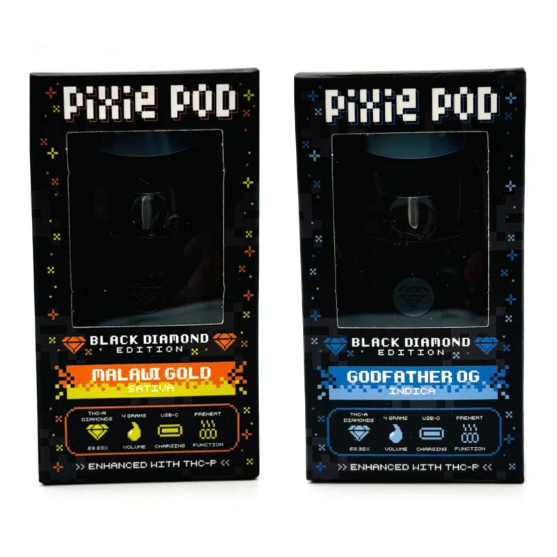 PIXIE PODS BLACK 4G DISPLAY