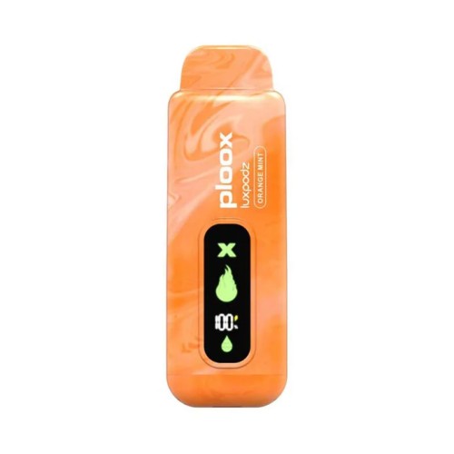 PLOOX X DISPO POD 15K- ORANGE MINT