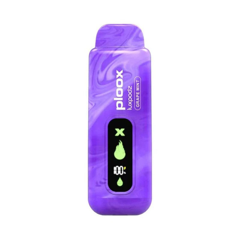 PLOOX X DISPO POD 15K- GRAPE MINT