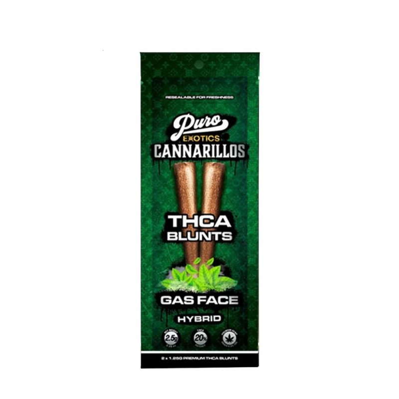 PURO CANNARILLOS BLUNTS THCA 1.5G 10CT GAS FACE