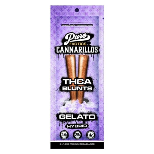 PURO CANNARILLOS BLUNTS THCA 1.5G 10CT GELATO