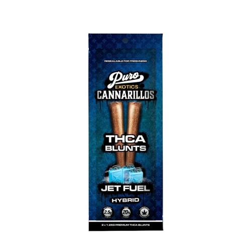 PURO CANNARILLOS BLUNTS THCA 1.5G 10CT JET FUEL
