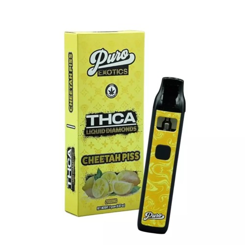 PURO LIQUID DIAMONDS THCA 2G DISPOSABLE- CHEETAH PISS