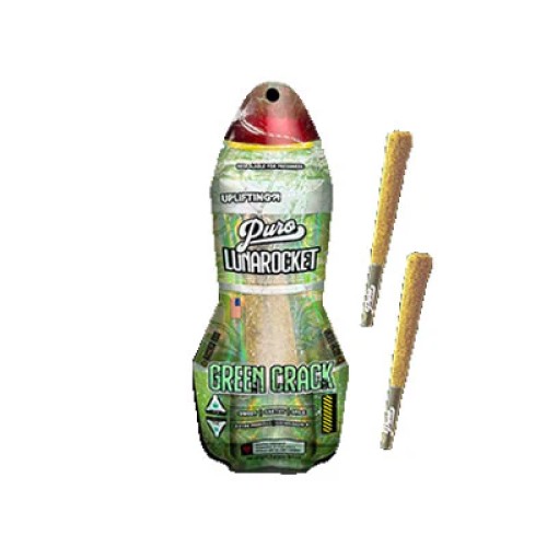 PURO LUNAROCKET 2CT 1.5G PREROLL GREEN CRACK