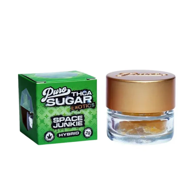 PURO THCA SUGAR EXOTICS 2G JAR 8CT- SPACE JUNKIE