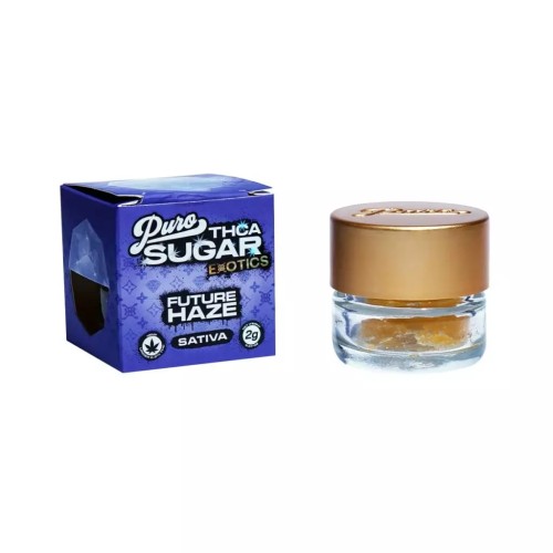 PURO THCA SUGAR EXOTICS 2G JAR 8CT- FUTURE HAZE
