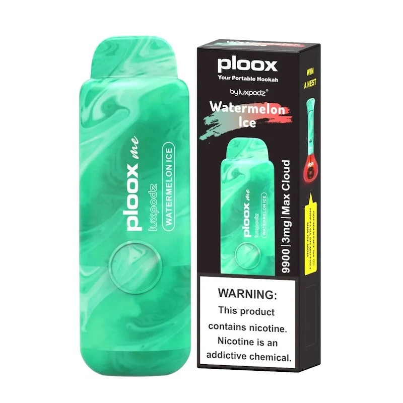 Ploox Me Portable Hookah Vape WATERMELON ICE