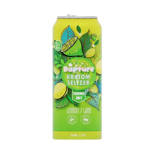 RAPTURE 100MG MIT KRATOM SELTZER - LEMON LIME