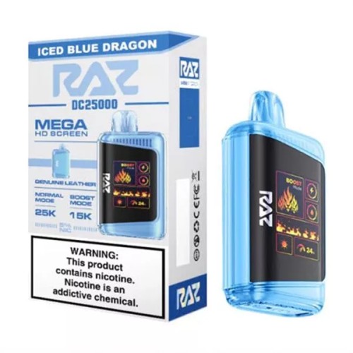 RAZ DC25000- ICED BLUE DRAGON