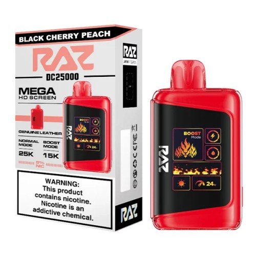 RAZ DC25000 LTX - BLACK CHERRY PEACH