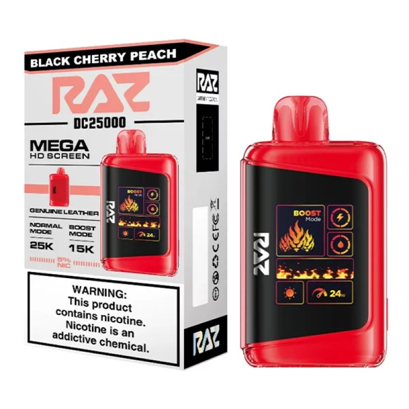 RAZ DC25000 LTX - BLACK CHERRY PEACH