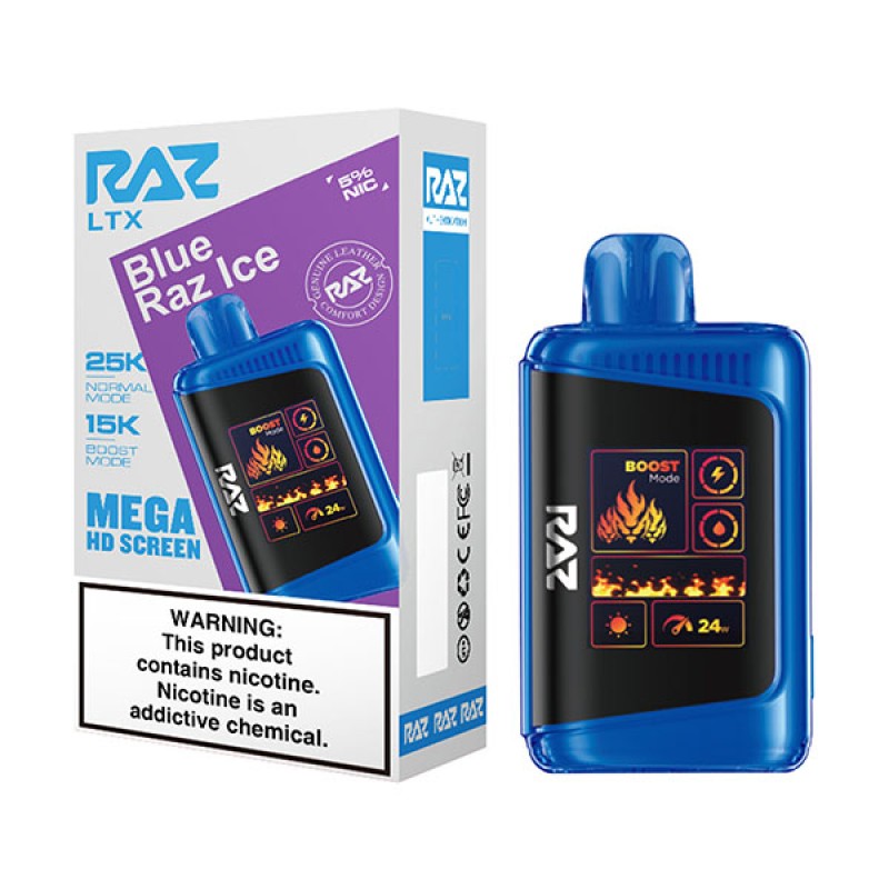 RAZ DC25000 LTX - BLUE RAZ ICE
