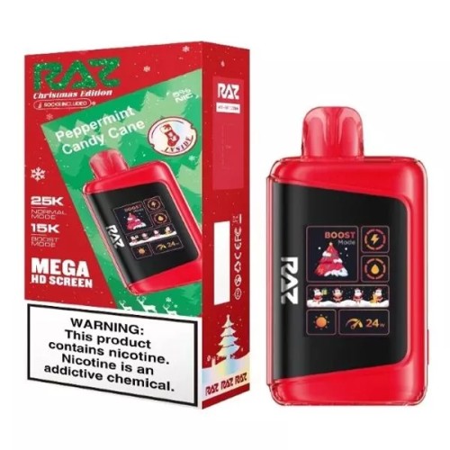 RAZ DC25000 LTX XMAS EDITION - PEPPERMINT CANDY CANE