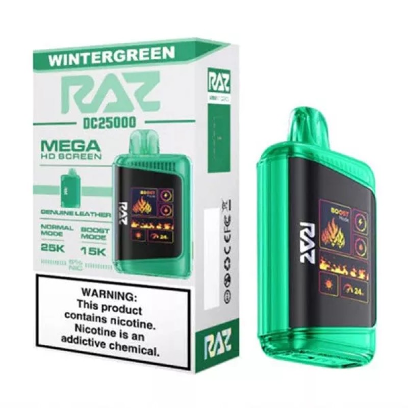 RAZ DC25000- WINTERGREEN