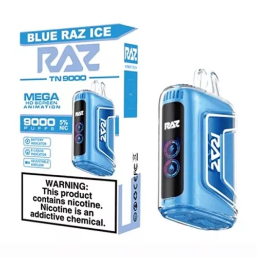 RAZ TN9000- BLUE RAZ ICE