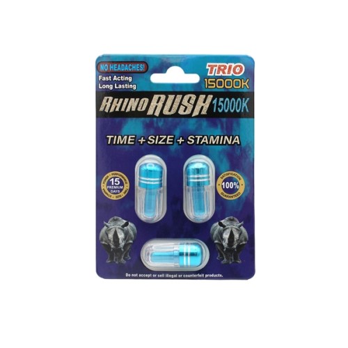 RHINO TRIO RUSH 15000K