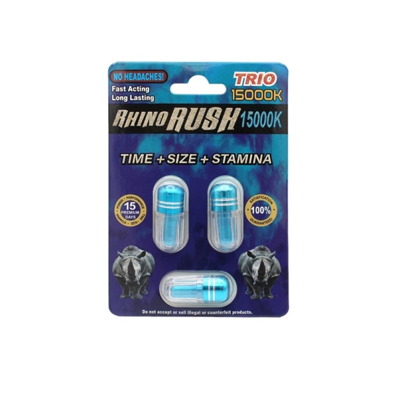 RHINO TRIO RUSH 15000K